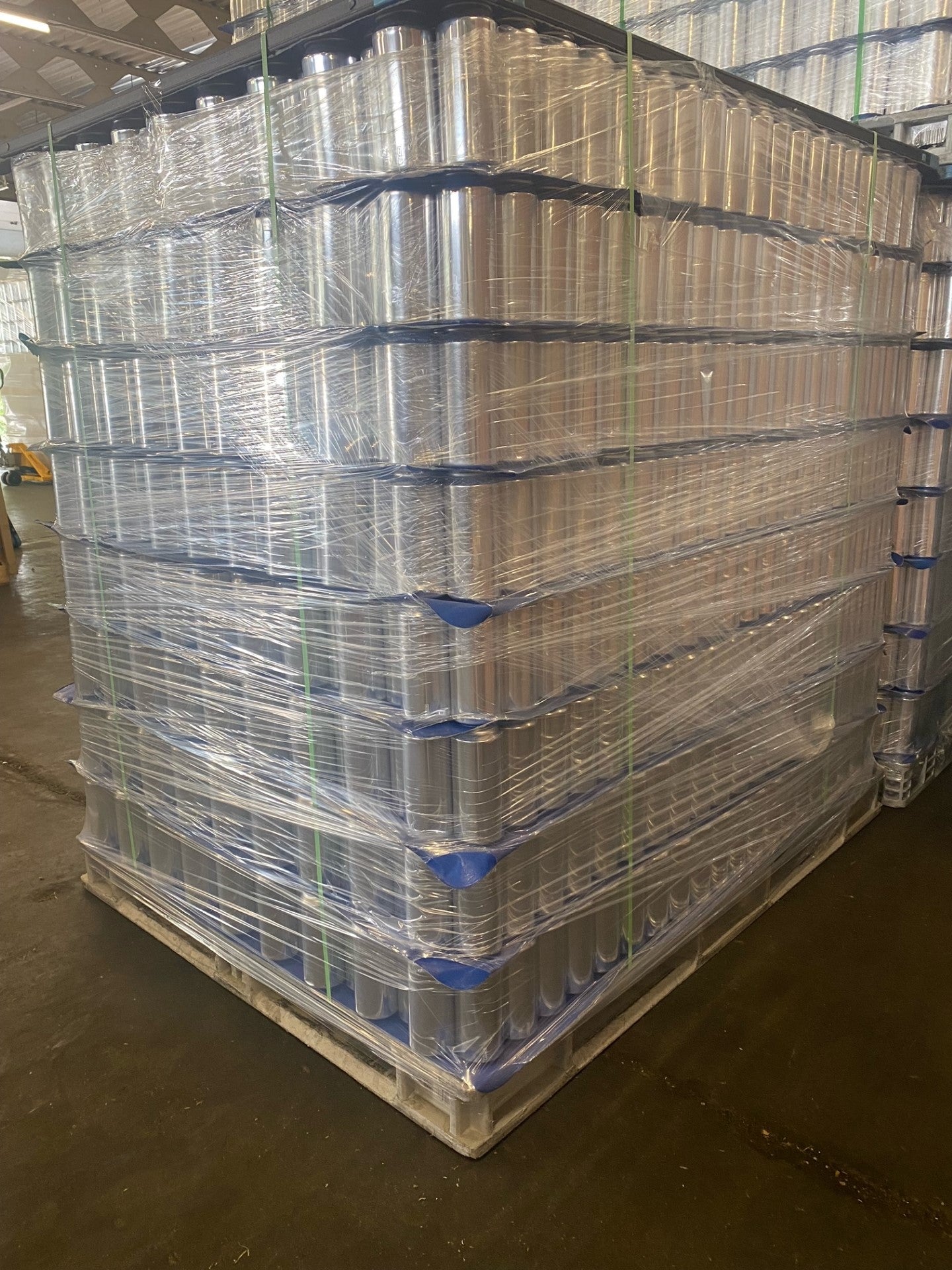 16oz Half Height Pallets (3112 Cans)