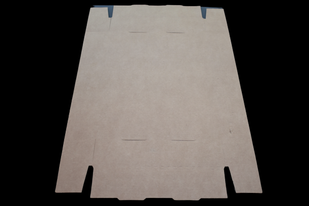Roll Fold Cardboard Trays - With Handles