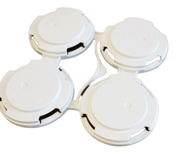 Colored Quad PakTech Can Handles (Easy Apply)