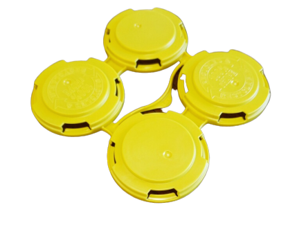 Colored Quad PakTech Can Handles (Easy Apply)